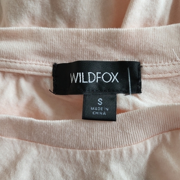 Wildfox Con Tequila Baby Graphic Print Jersey Tee New Small - Picture 9 of 12